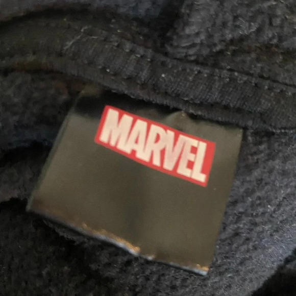 Marvel Venom Black Sized S/M Long Sleeved Hoodie w/Kangaroo Pocket - Picture 6 of 6